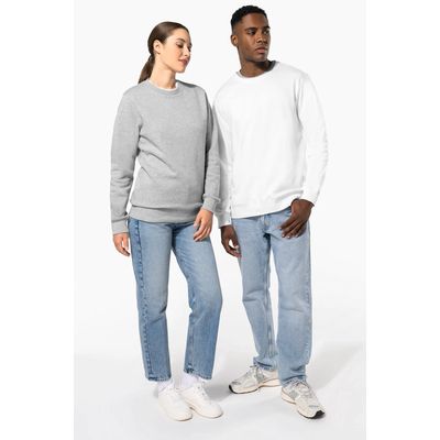 Sudadera sencilla cuello redondo
