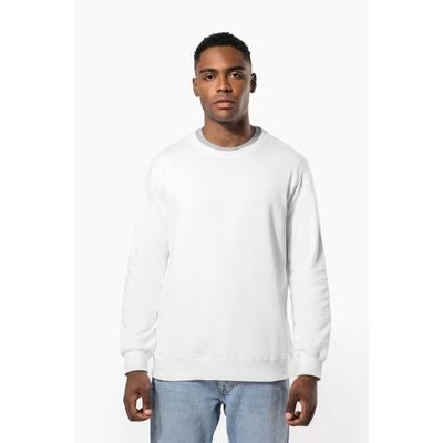 Sudadera sencilla cuello redondo