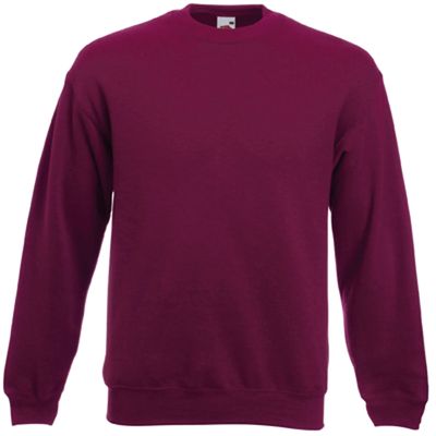 Sudadera Clasica Unisex Burgundy Xl