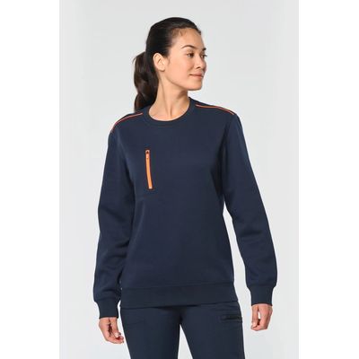 Sudadera unisex con bolsillo a zip