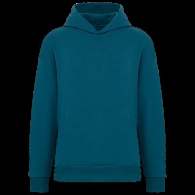 Sudadera oversize con capucha unisex Peacock Green 3Xl