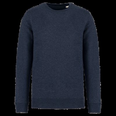 Sudadera lisa Unisex Navy Blue Heather Xxl