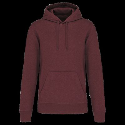 Sudadera capucha ecorresponsable Wine Heather 3Xl