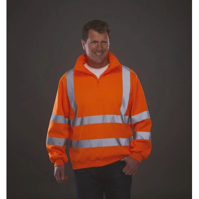 Sudadera alta visibilidad Forro de jersey