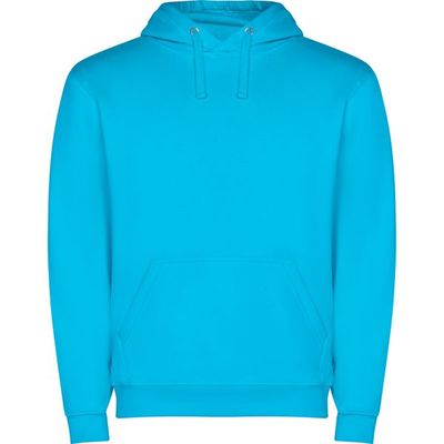 Sudadera capucha con bolsillo Turquesa L