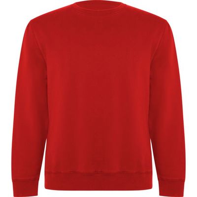 Sudadera Unisex Algodón Orgánico Rojo 2Xl