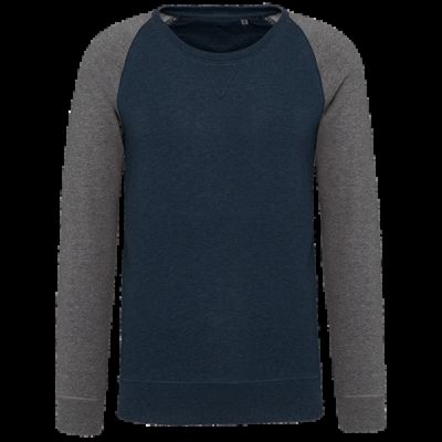 Sudadera bicolor hombre French Navy Heather / Grey Heather Xl