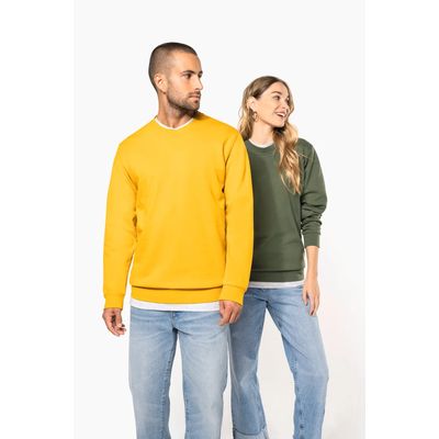 Sudadera algodón poliéster cuello redondo