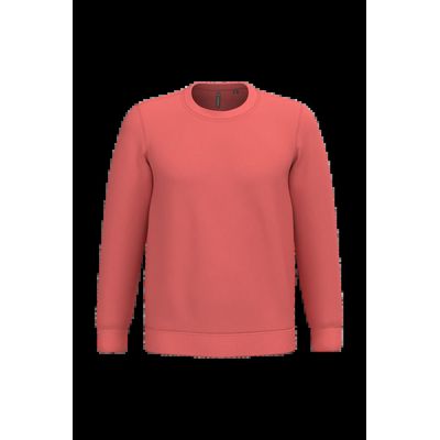 Sudadera algodón poliéster cuello redondo True Coral L