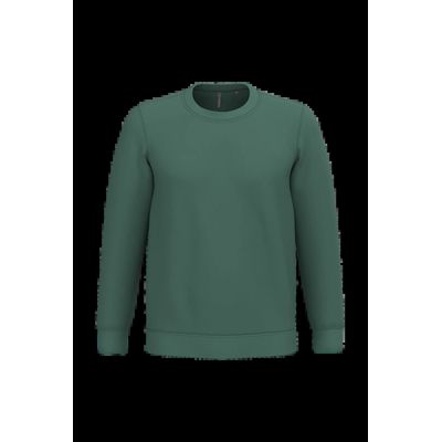 Sudadera algodón poliéster cuello redondo Earthy Green Xxl