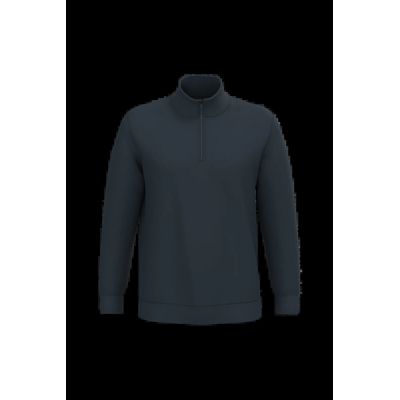 Sudadera Cremallera Algodón Navy S