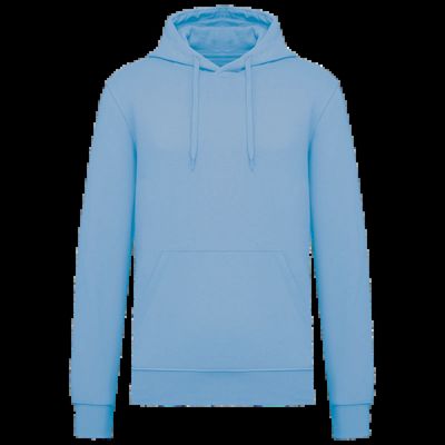 Sudadera capucha ecorresponsable Sky Blue L