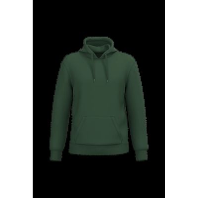 Sudadera sin cremallera con capucha y bolsillo canguro Forest Green L