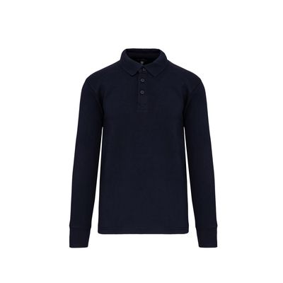 Sudadera cuello polo Navy 5Xl