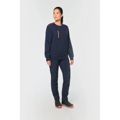 Sudadera unisex con bolsillo a zip