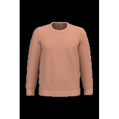 Sudadera algodón poliéster cuello redondo Peach S