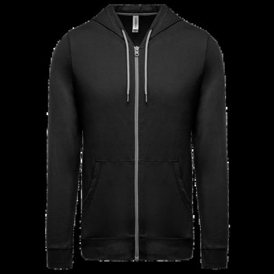 Sudadera ligera unisex Black Xs