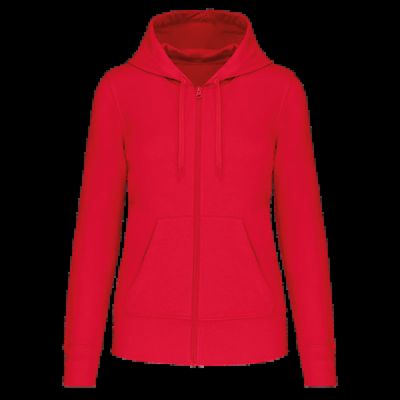 Sudadera eco con capucha mujer Red L