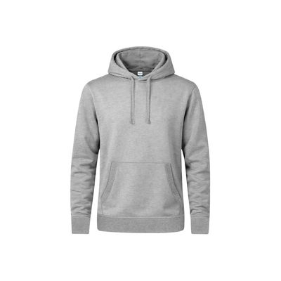 Sudadera Bolsillo Canguro y Capucha Gri Xxl