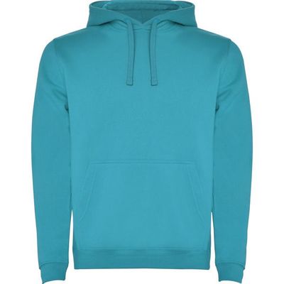 Sudadera con Capucha y Bolsillo Canguro Turquesa S