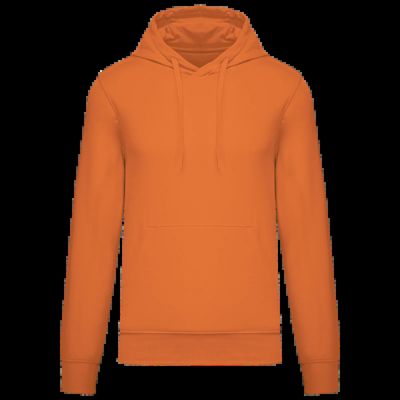 Sudadera capucha ecorresponsable Light Orange M