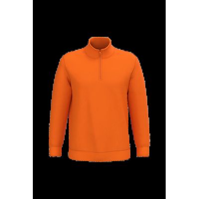 Sudadera Cremallera Algodón Orange Xxl