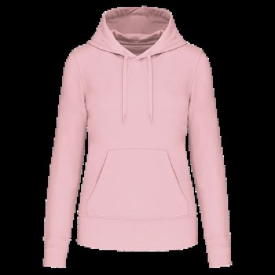 Sudadera capucha eco mujer Pale Pink Xxl