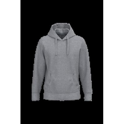Sudadera con capucha en colores Oxford Grey Xl