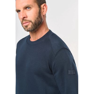 Sudadera manga montada