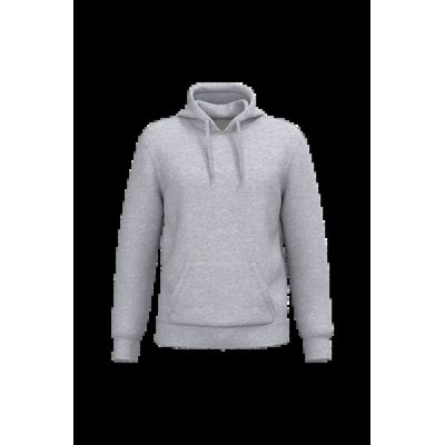 Sudadera sin cremallera con capucha y bolsillo canguro Oxford Grey Xl