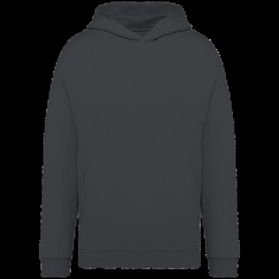 Sudadera oversize con capucha unisex Iron Grey S