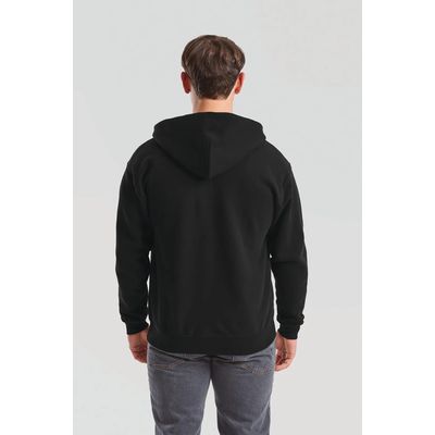 Sudadera capucha hombre con cremallera