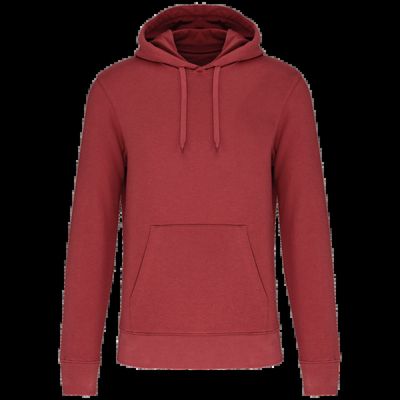Sudadera capucha ecorresponsable Terracotta Red 4Xl