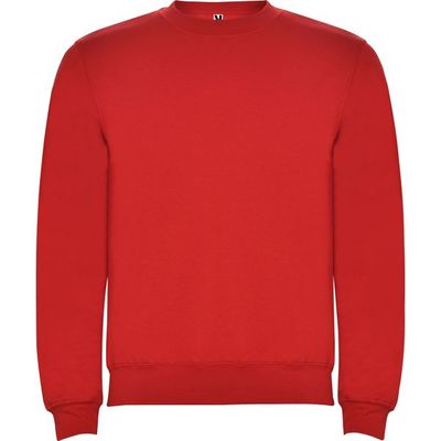 Sudadera Unisex Colores con Elastano Rojo M