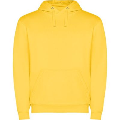 Sudadera capucha con bolsillo Amarillo Xl
