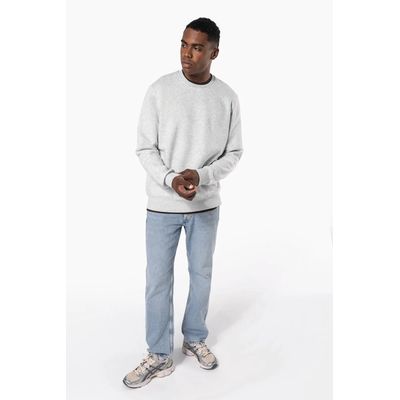 Sudadera cuello redondo algodón