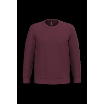 Sudadera algodón poliéster cuello redondo Wine Xl