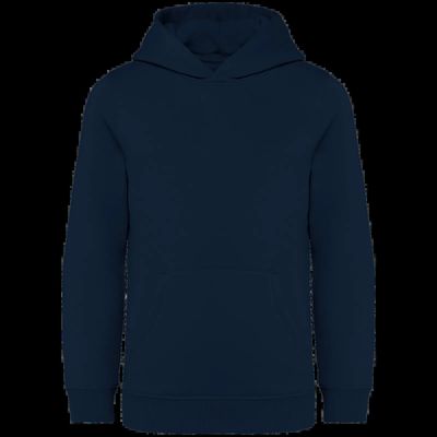 Sudadera infantil sin cremallera y con capucha Navy Blue 6/8 Ans
