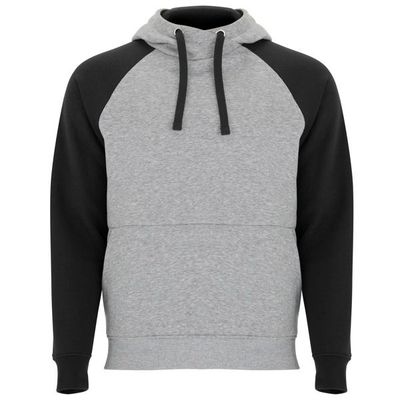 Sudadera unisex bicolor Gris Vigore/Negro 2Xl