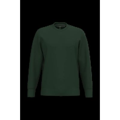 Sudadera cuello redondo algodón Forest Green Xl