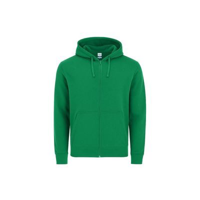 Sudadera adulto con cremallera y capucha Ver M