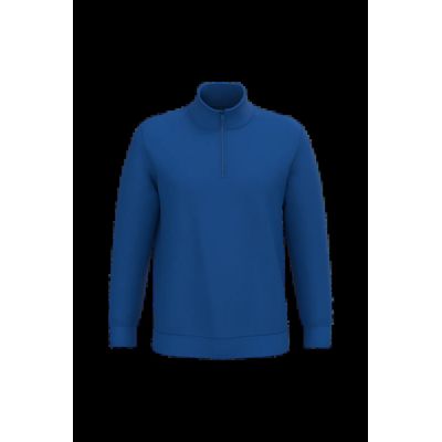 Sudadera Cremallera Algodón Royal Blue Xxl