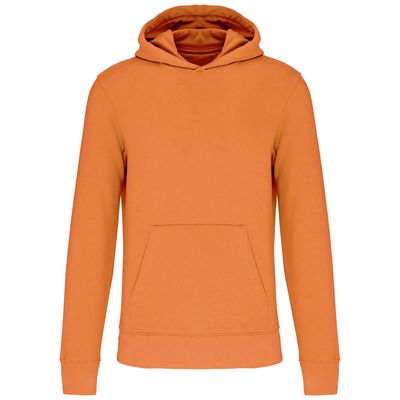 Sudadera capucha algodón orgánico niños Light Orange 8/10 Ans