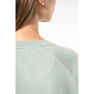 Sudadera algodón orgánico cuello redondo