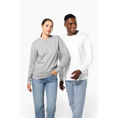 Sudadera sencilla cuello redondo