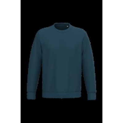 Sudadera lisa Unisex Peacock Blue Xxl