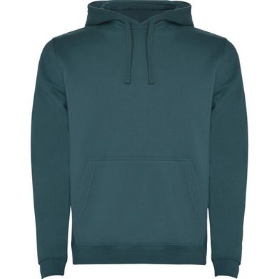 Sudadera con Capucha y Bolsillo Canguro Azul Lago 2Xl