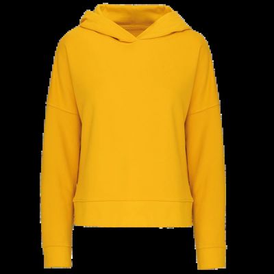 Sudadera algodón orgánico capucha mujer