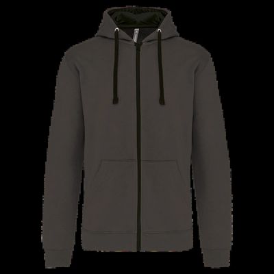 Sudadera Bolsillo con acceso para auriculares Dark Grey / Black S
