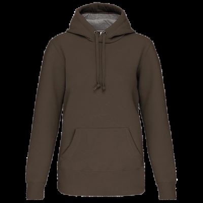 Sudadera capucha algodón Unisex Dark Khaki Xxl